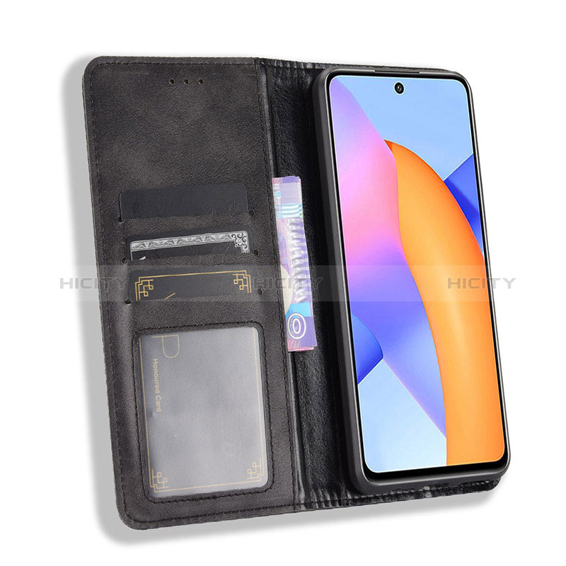 Custodia Portafoglio In Pelle Cover con Supporto BY4 per Huawei Honor 10X Lite