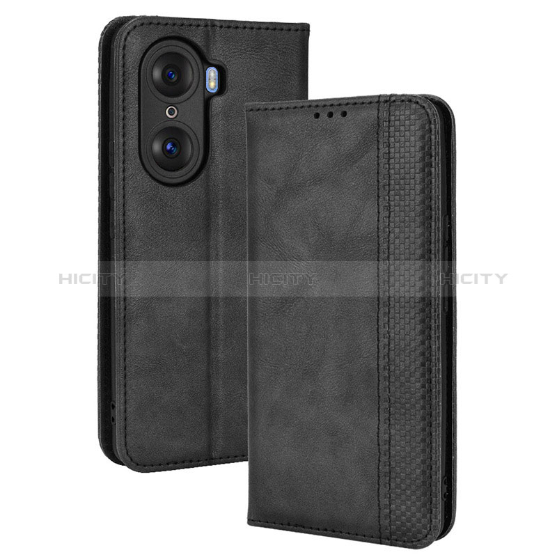 Custodia Portafoglio In Pelle Cover con Supporto BY4 per Huawei Honor 60 Pro 5G