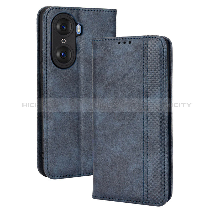 Custodia Portafoglio In Pelle Cover con Supporto BY4 per Huawei Honor 60 Pro 5G