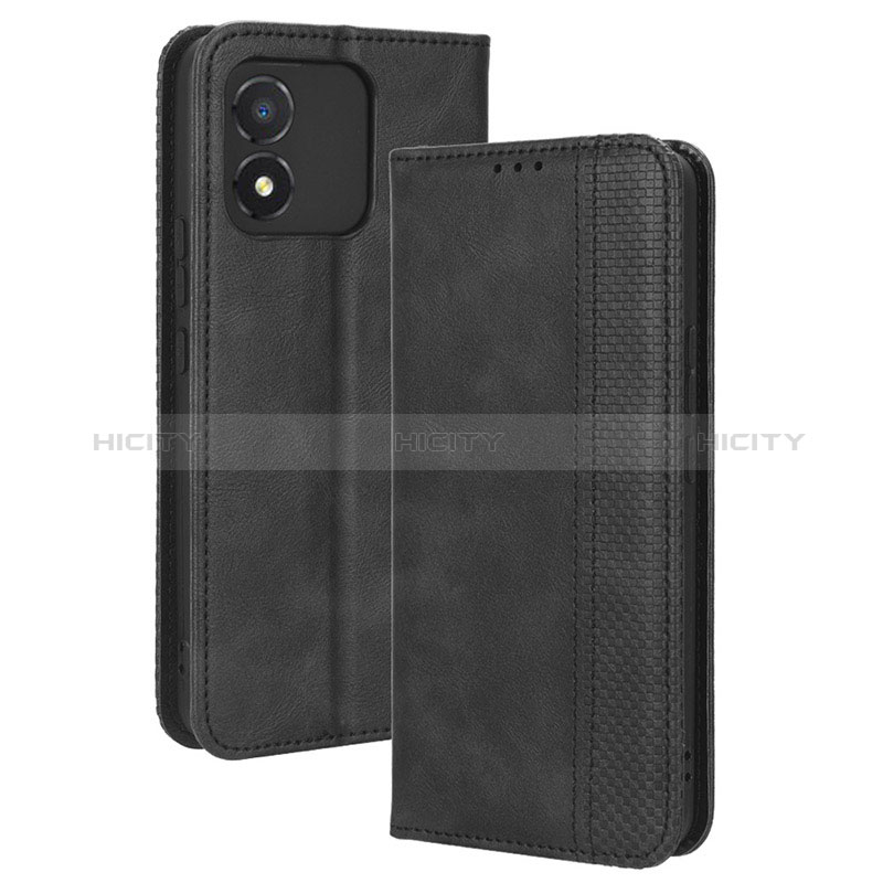 Custodia Portafoglio In Pelle Cover con Supporto BY4 per Huawei Honor X5