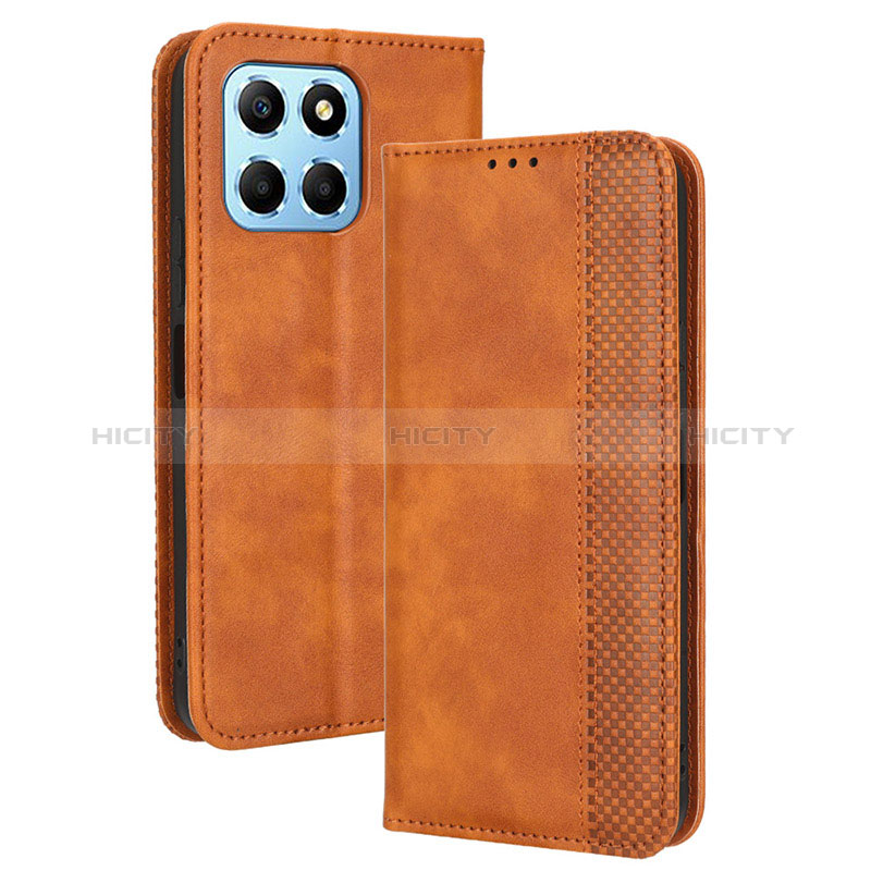 Custodia Portafoglio In Pelle Cover con Supporto BY4 per Huawei Honor X6