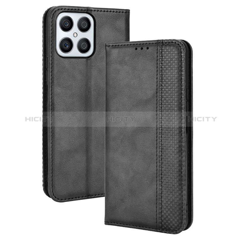 Custodia Portafoglio In Pelle Cover con Supporto BY4 per Huawei Honor X8 4G