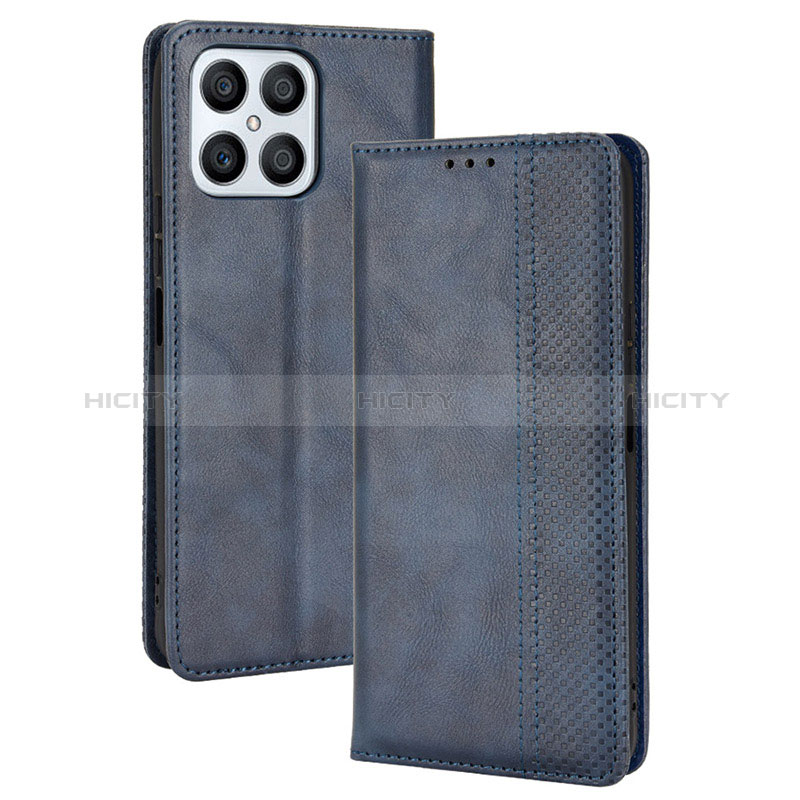 Custodia Portafoglio In Pelle Cover con Supporto BY4 per Huawei Honor X8 4G