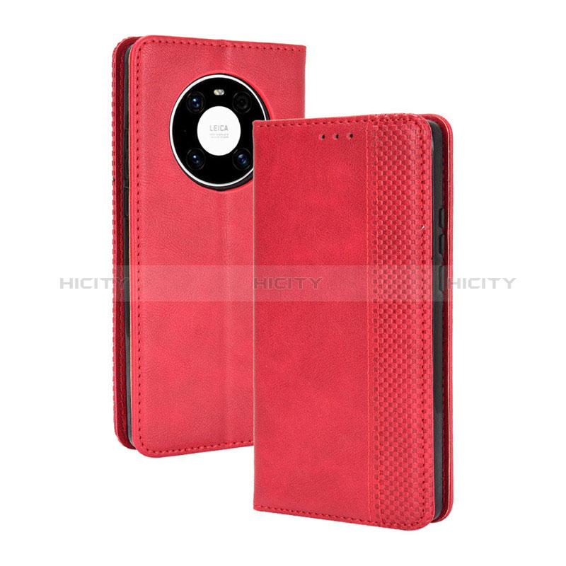 Custodia Portafoglio In Pelle Cover con Supporto BY4 per Huawei Mate 40