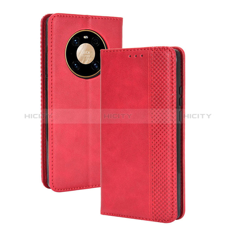 Custodia Portafoglio In Pelle Cover con Supporto BY4 per Huawei Mate 40 Pro