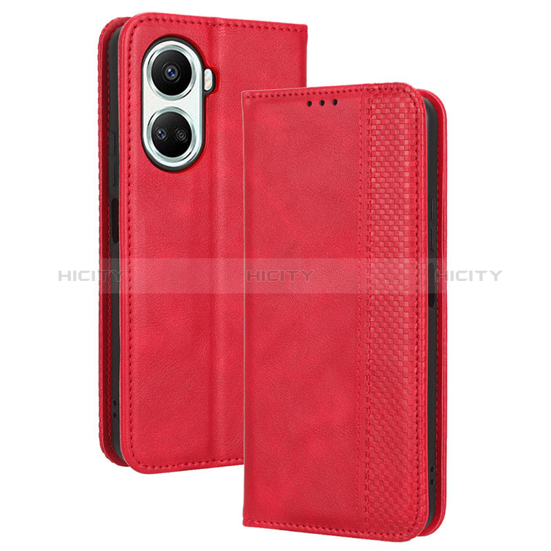 Custodia Portafoglio In Pelle Cover con Supporto BY4 per Huawei Nova 10 SE