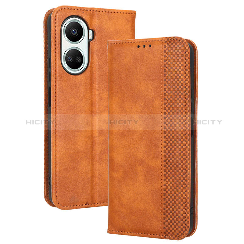 Custodia Portafoglio In Pelle Cover con Supporto BY4 per Huawei Nova 10 SE