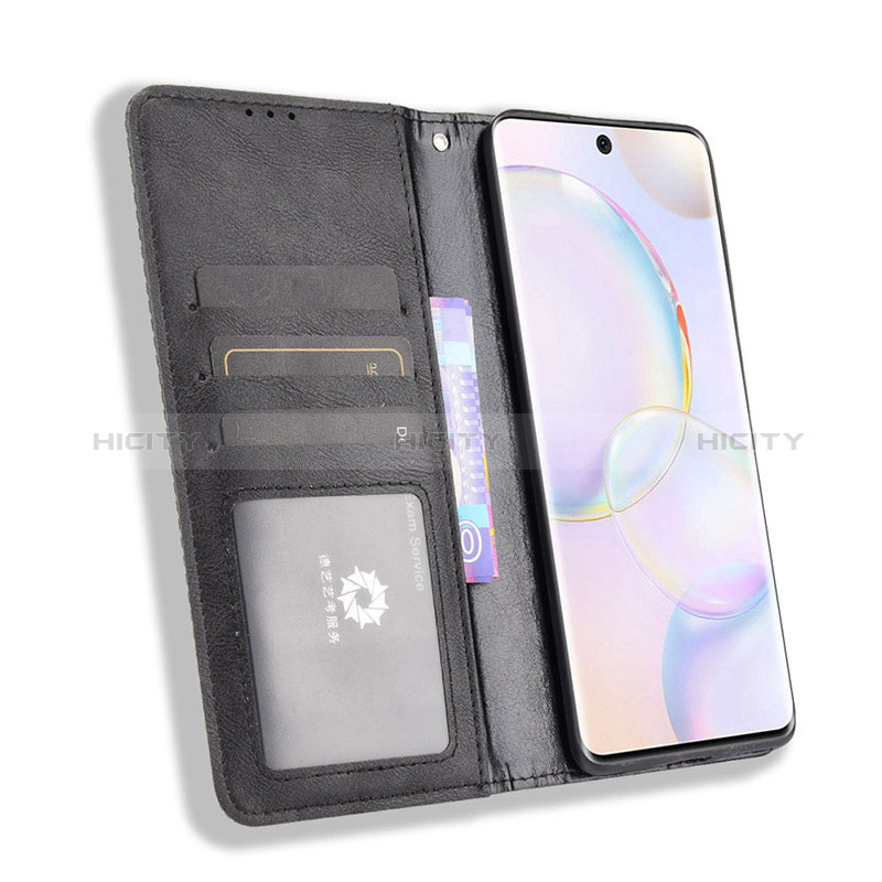 Custodia Portafoglio In Pelle Cover con Supporto BY4 per Huawei Nova 9