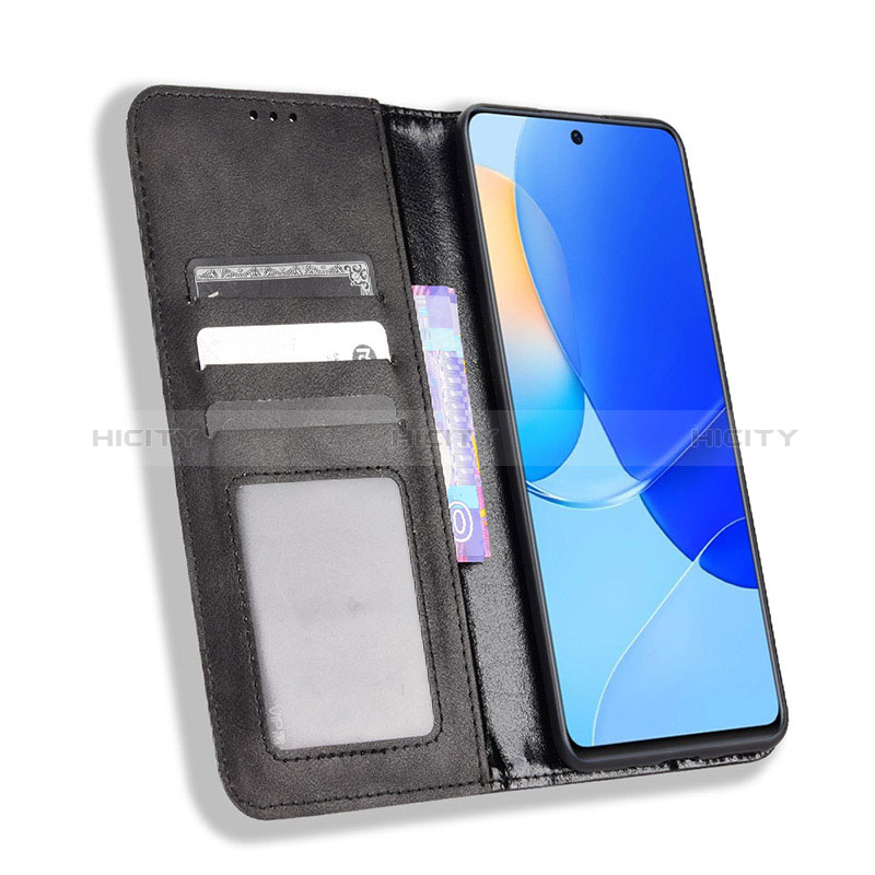 Custodia Portafoglio In Pelle Cover con Supporto BY4 per Huawei Nova 9 SE