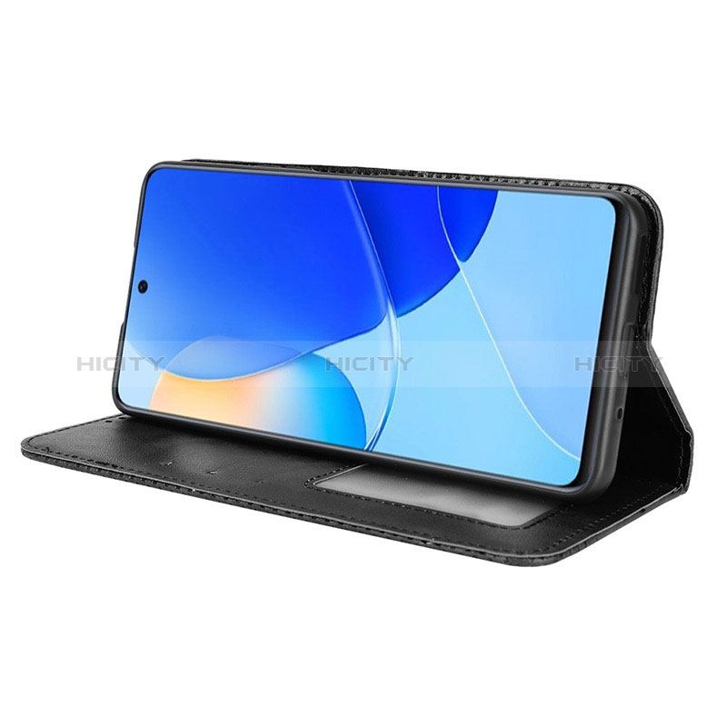 Custodia Portafoglio In Pelle Cover con Supporto BY4 per Huawei Nova 9 SE