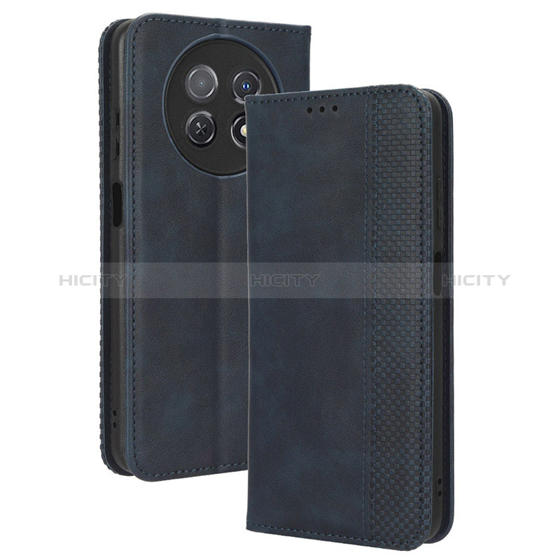 Custodia Portafoglio In Pelle Cover con Supporto BY4 per Huawei Nova Y91