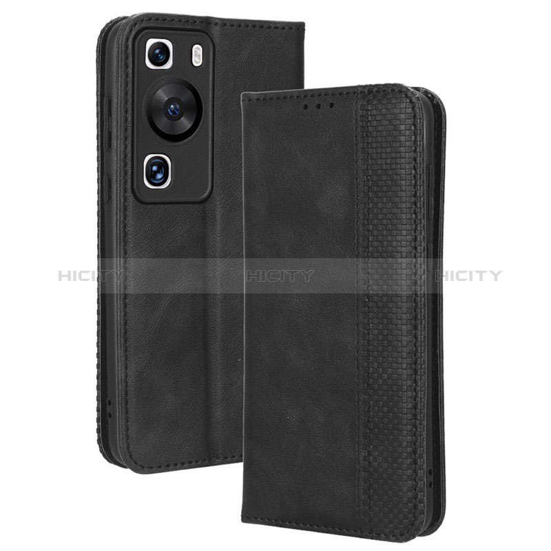 Custodia Portafoglio In Pelle Cover con Supporto BY4 per Huawei P60