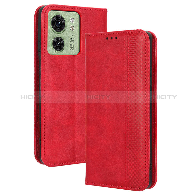 Custodia Portafoglio In Pelle Cover con Supporto BY4 per Motorola Moto Edge (2023) 5G