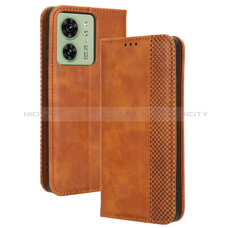 Custodia Portafoglio In Pelle Cover con Supporto BY4 per Motorola Moto Edge (2023) 5G