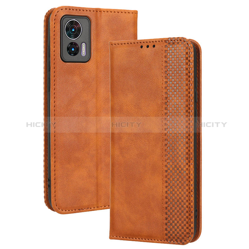 Custodia Portafoglio In Pelle Cover con Supporto BY4 per Motorola Moto Edge 30 Lite 5G