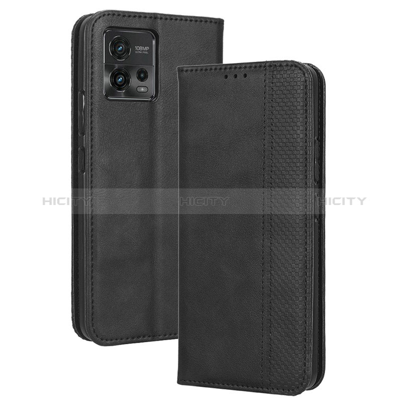 Custodia Portafoglio In Pelle Cover con Supporto BY4 per Motorola Moto G72