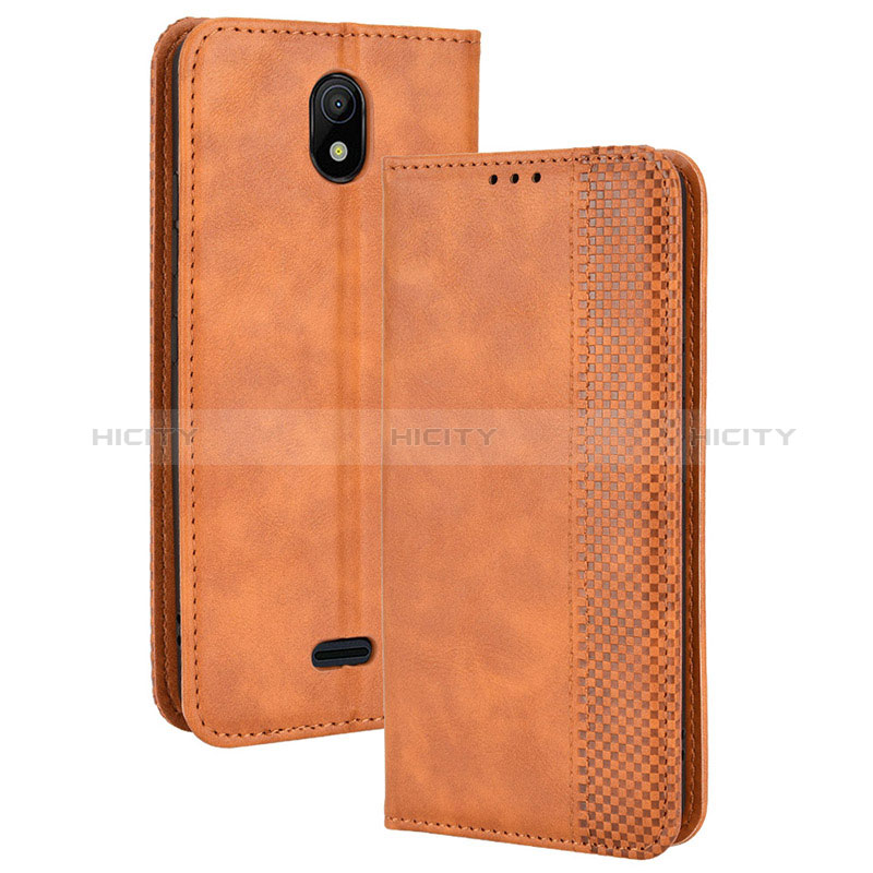 Custodia Portafoglio In Pelle Cover con Supporto BY4 per Nokia C100