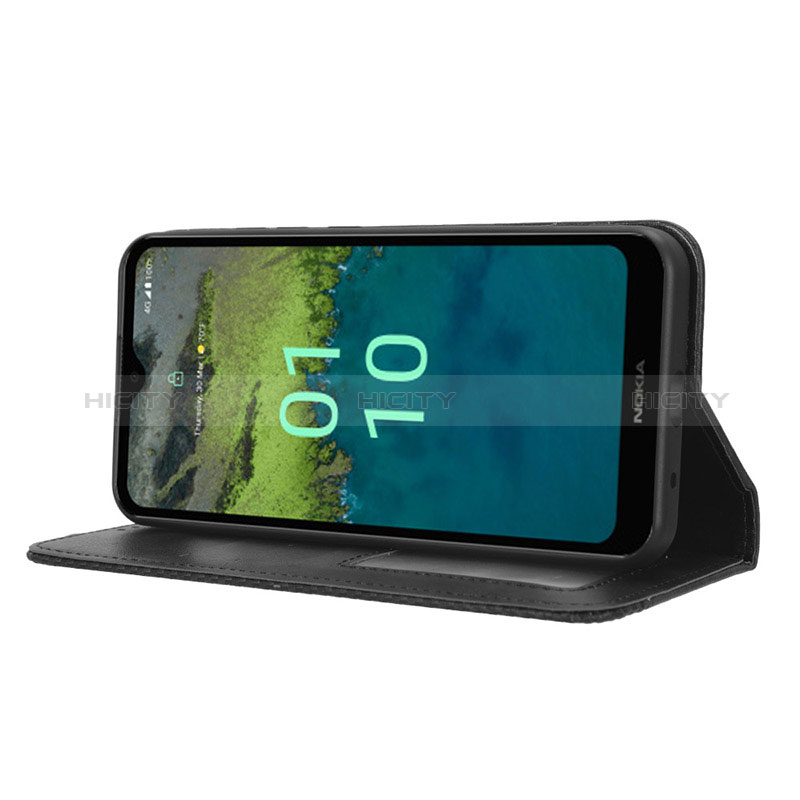 Custodia Portafoglio In Pelle Cover con Supporto BY4 per Nokia C110