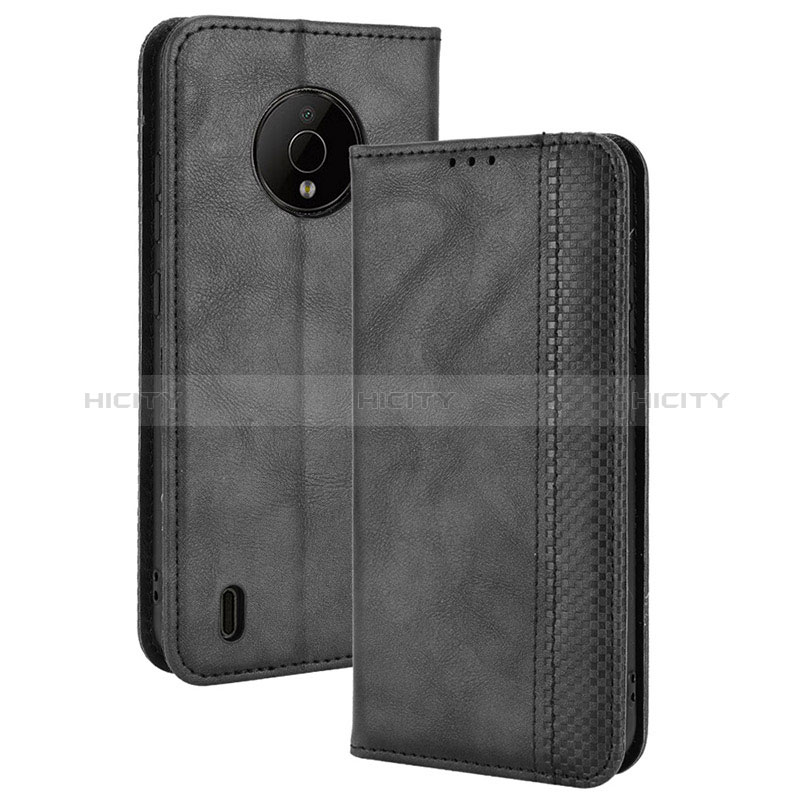 Custodia Portafoglio In Pelle Cover con Supporto BY4 per Nokia C200