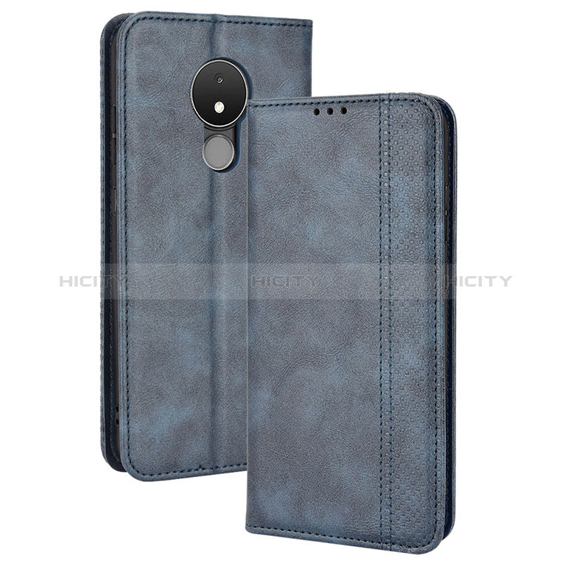 Custodia Portafoglio In Pelle Cover con Supporto BY4 per Nokia C21