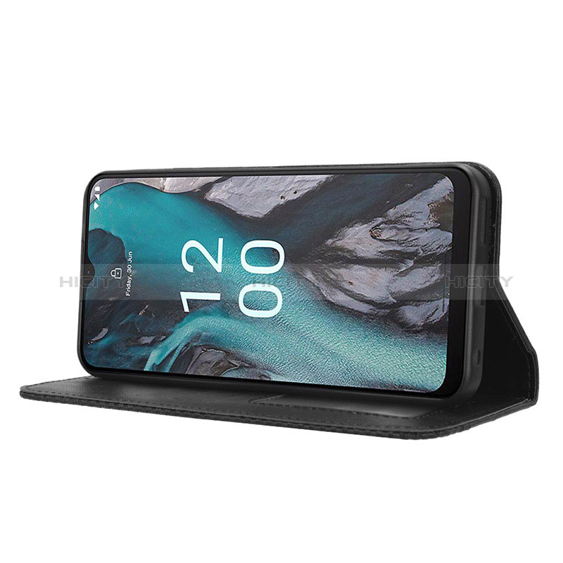 Custodia Portafoglio In Pelle Cover con Supporto BY4 per Nokia C22