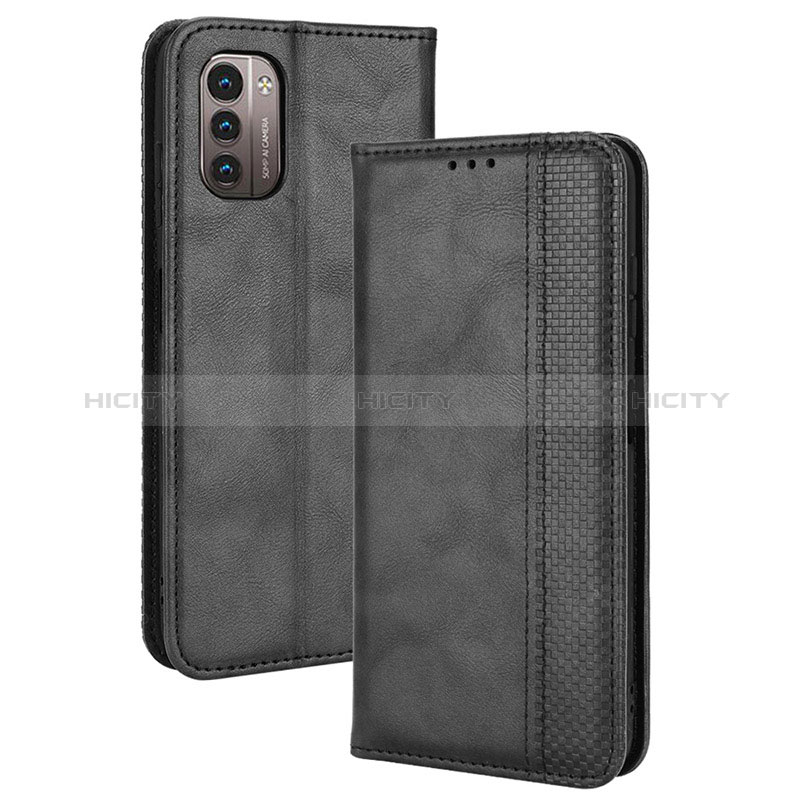 Custodia Portafoglio In Pelle Cover con Supporto BY4 per Nokia G11