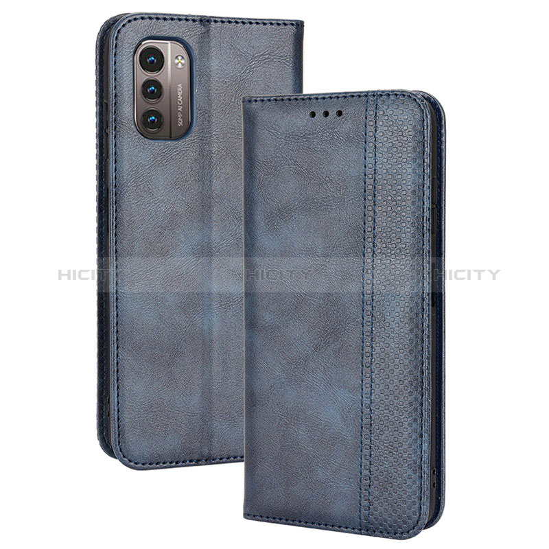 Custodia Portafoglio In Pelle Cover con Supporto BY4 per Nokia G11