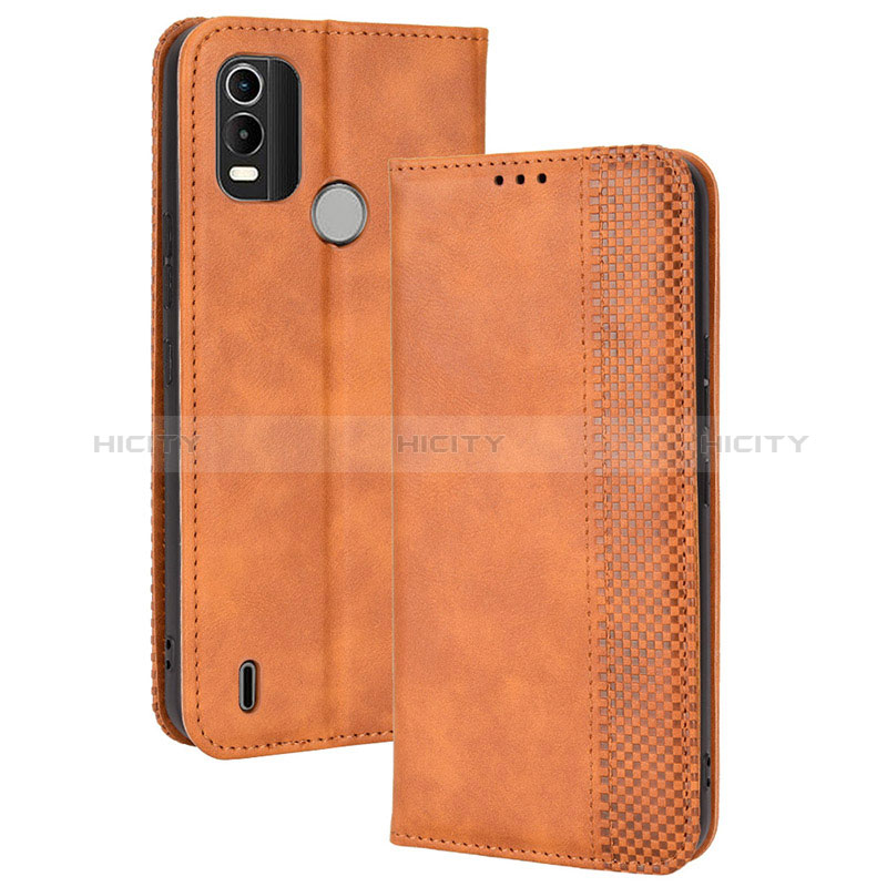 Custodia Portafoglio In Pelle Cover con Supporto BY4 per Nokia G11 Plus