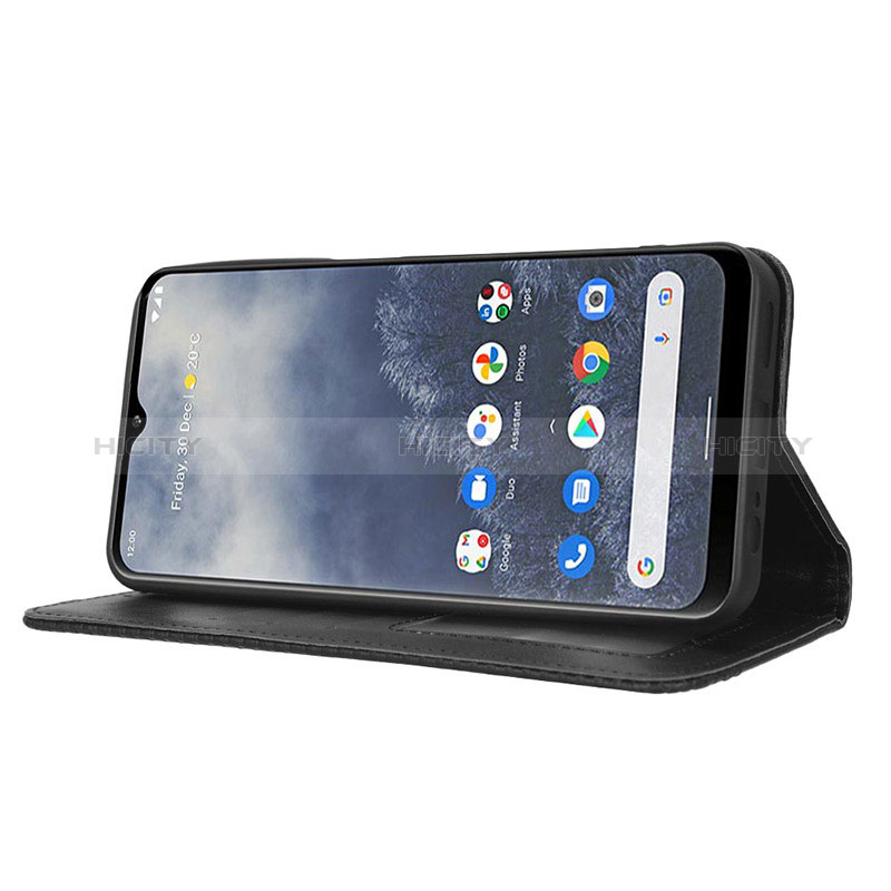 Custodia Portafoglio In Pelle Cover con Supporto BY4 per Nokia G60 5G