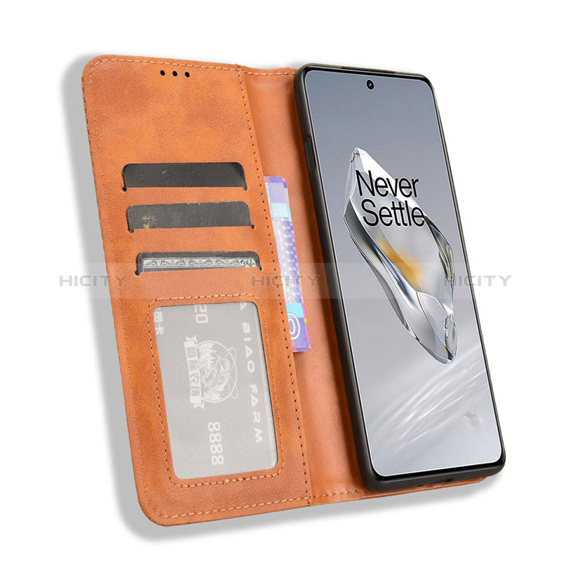 Custodia Portafoglio In Pelle Cover con Supporto BY4 per OnePlus 12 5G