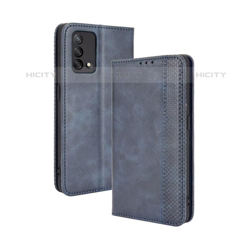 Custodia Portafoglio In Pelle Cover con Supporto BY4 per Oppo A74 4G