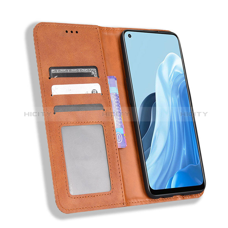 Custodia Portafoglio In Pelle Cover con Supporto BY4 per Oppo Find X5 Lite 5G