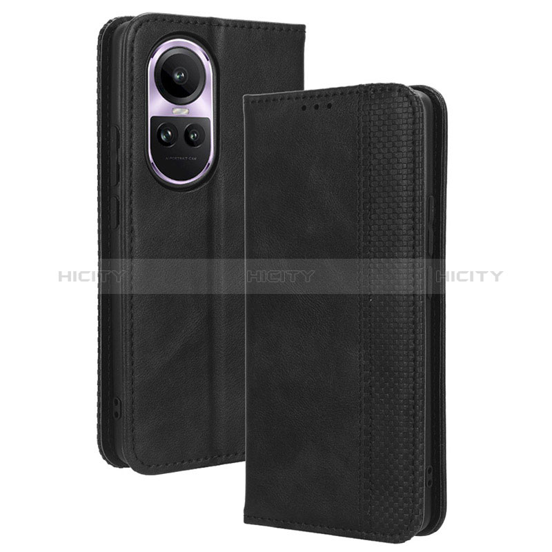 Custodia Portafoglio In Pelle Cover con Supporto BY4 per Oppo Reno10 Pro 5G