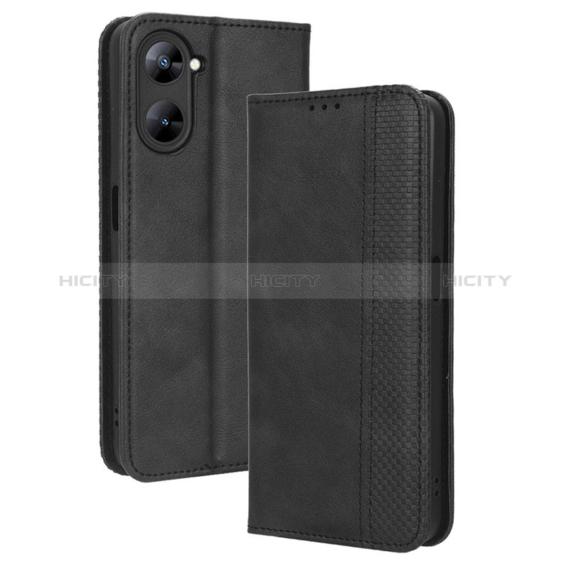 Custodia Portafoglio In Pelle Cover con Supporto BY4 per Realme 10S 5G