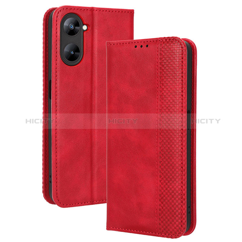 Custodia Portafoglio In Pelle Cover con Supporto BY4 per Realme 10S 5G