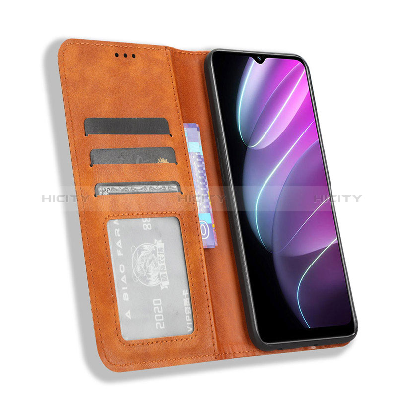 Custodia Portafoglio In Pelle Cover con Supporto BY4 per Realme 10S 5G