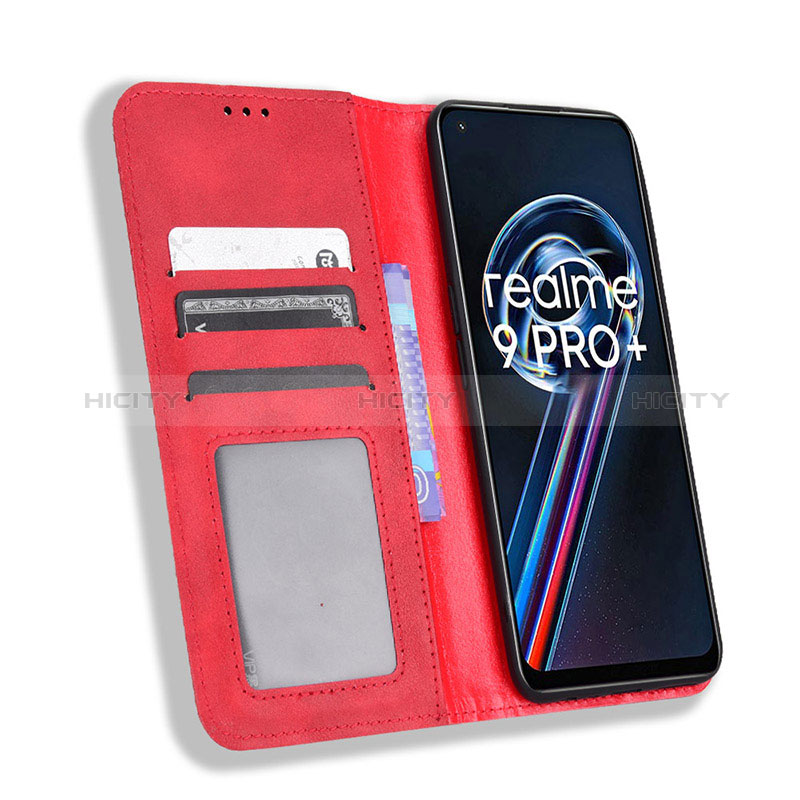 Custodia Portafoglio In Pelle Cover con Supporto BY4 per Realme 9 4G