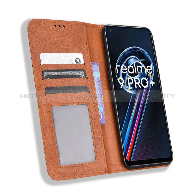 Custodia Portafoglio In Pelle Cover con Supporto BY4 per Realme 9 Pro 5G