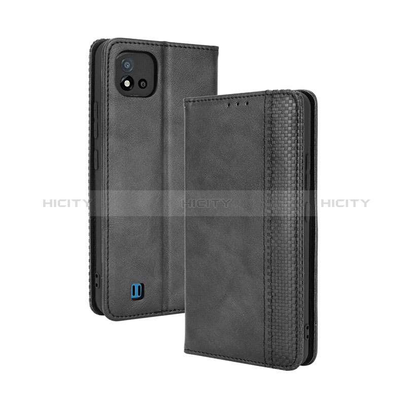 Custodia Portafoglio In Pelle Cover con Supporto BY4 per Realme C11 (2021)