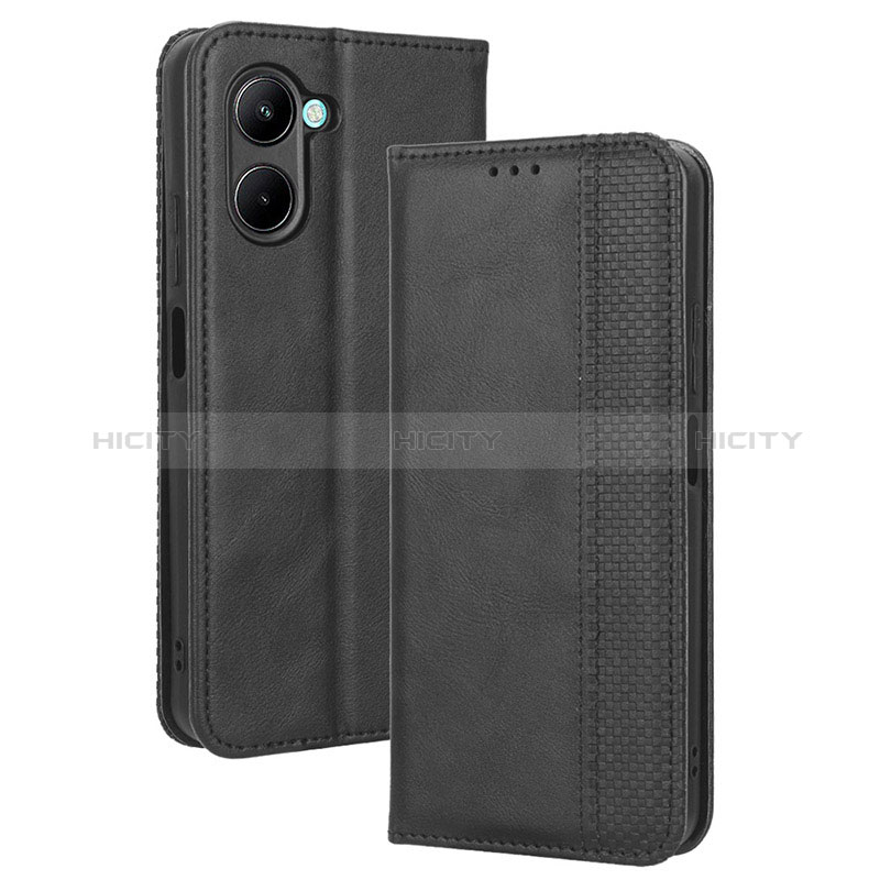 Custodia Portafoglio In Pelle Cover con Supporto BY4 per Realme C33