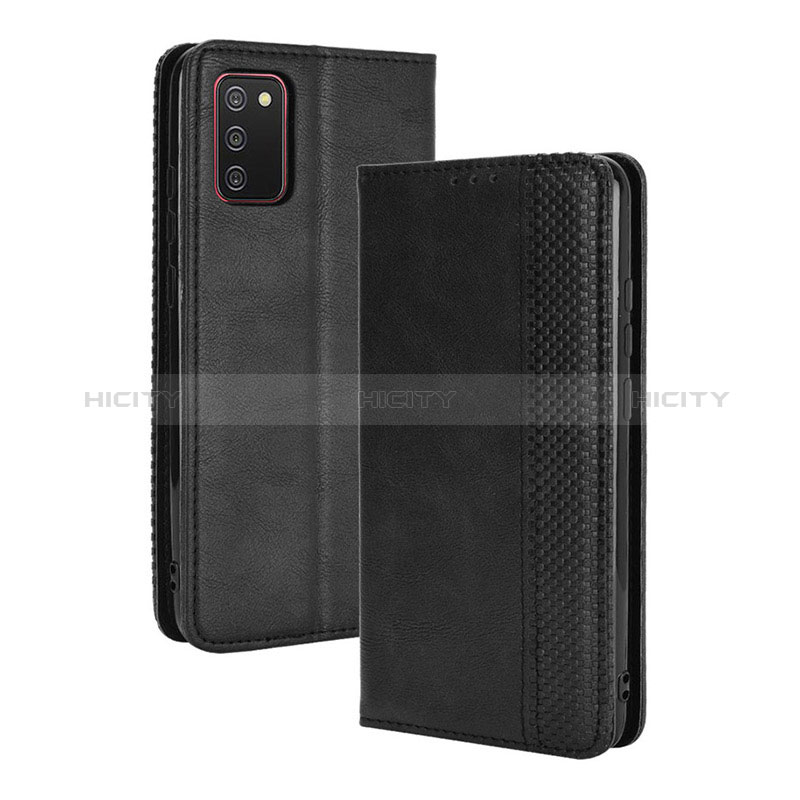 Custodia Portafoglio In Pelle Cover con Supporto BY4 per Samsung Galaxy A02s