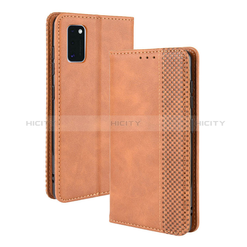 Custodia Portafoglio In Pelle Cover con Supporto BY4 per Samsung Galaxy A41