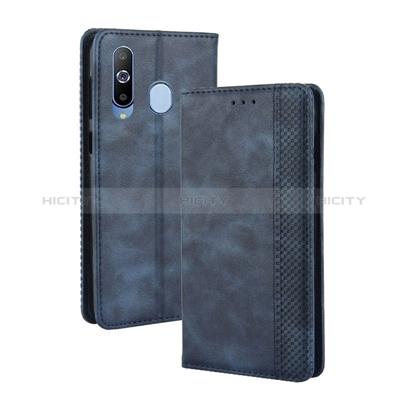 Custodia Portafoglio In Pelle Cover con Supporto BY4 per Samsung Galaxy A60