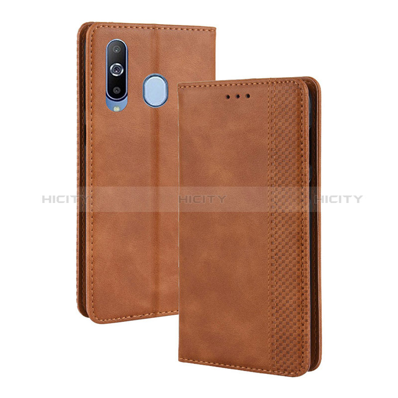 Custodia Portafoglio In Pelle Cover con Supporto BY4 per Samsung Galaxy A60