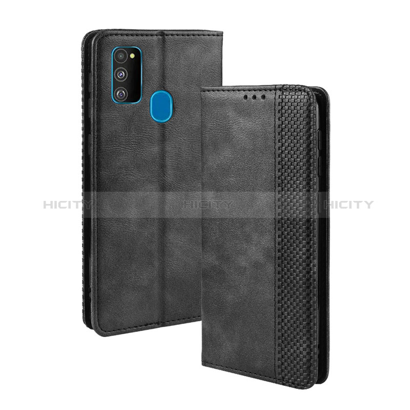 Custodia Portafoglio In Pelle Cover con Supporto BY4 per Samsung Galaxy M30s