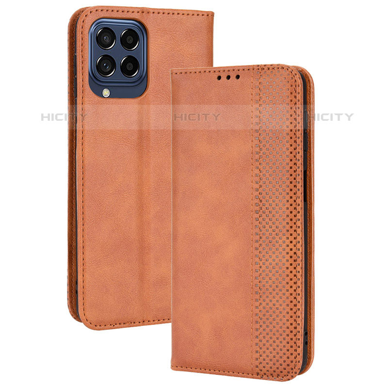 Custodia Portafoglio In Pelle Cover con Supporto BY4 per Samsung Galaxy M33 5G