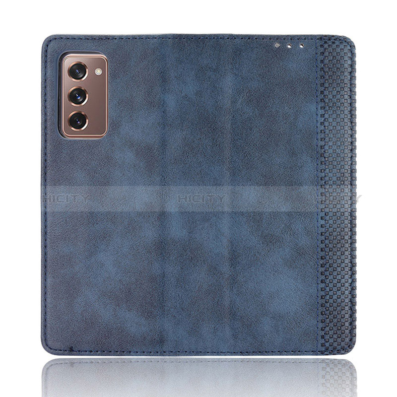 Custodia Portafoglio In Pelle Cover con Supporto BY4 per Samsung Galaxy Z Fold2 5G