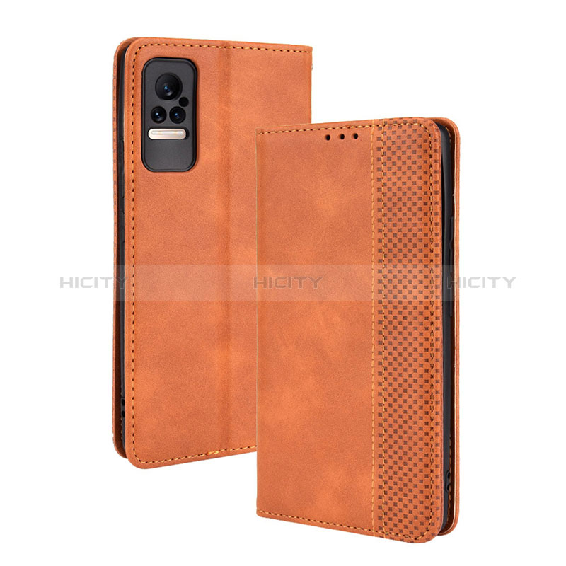 Custodia Portafoglio In Pelle Cover con Supporto BY4 per Xiaomi Civi 1S 5G