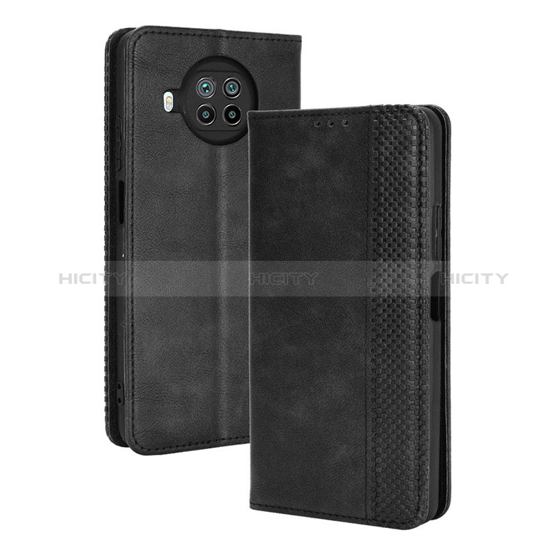 Custodia Portafoglio In Pelle Cover con Supporto BY4 per Xiaomi Mi 10i 5G Nero