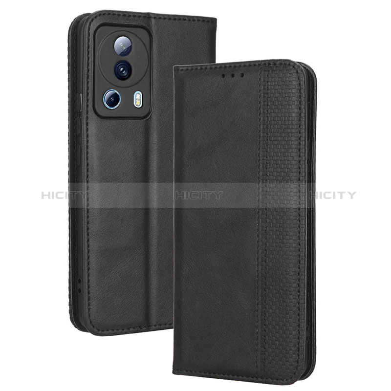 Custodia Portafoglio In Pelle Cover con Supporto BY4 per Xiaomi Mi 12 Lite NE 5G Nero